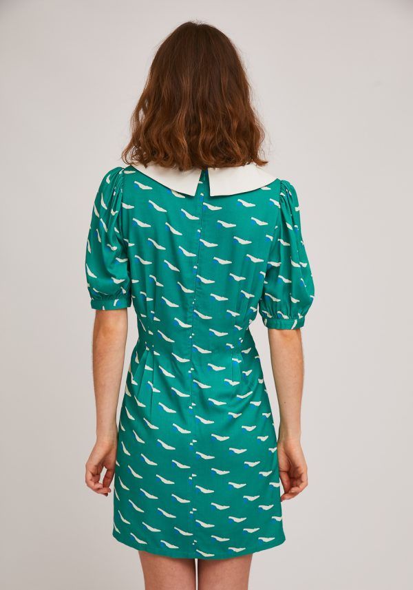 VESTIDO   ESTAMPADO ZAPATOS - Imagen 4