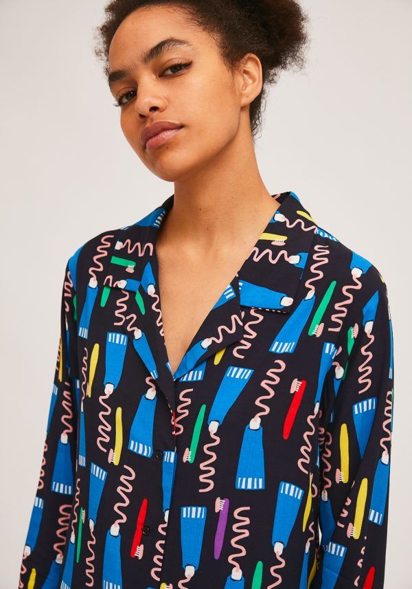 CAMISA ESTAMPADO NEGRO - Imagen 6