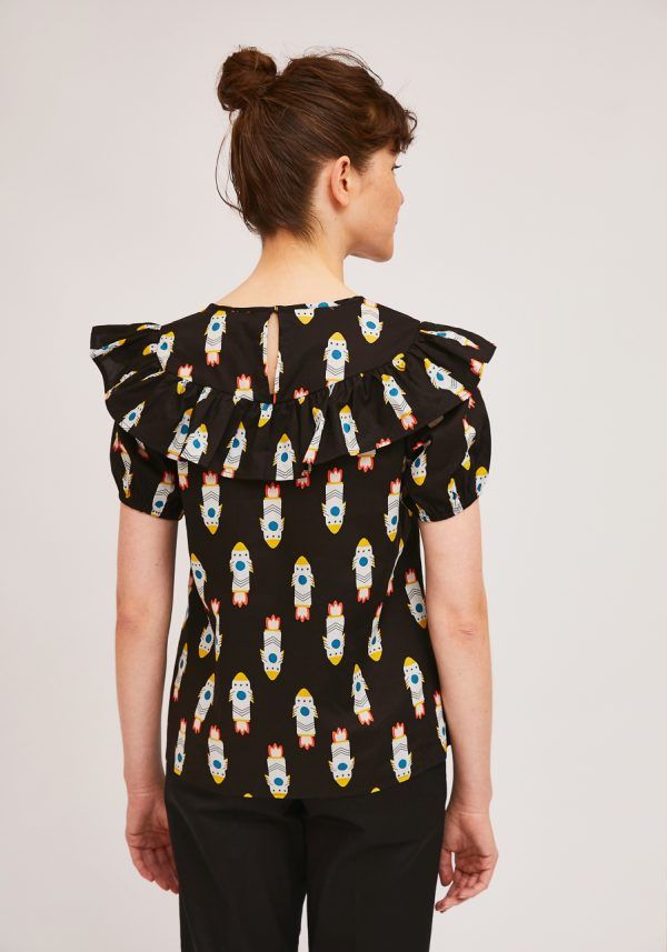 TOP ESTAMPADO NAVES ESPACIALES - Imagen 3