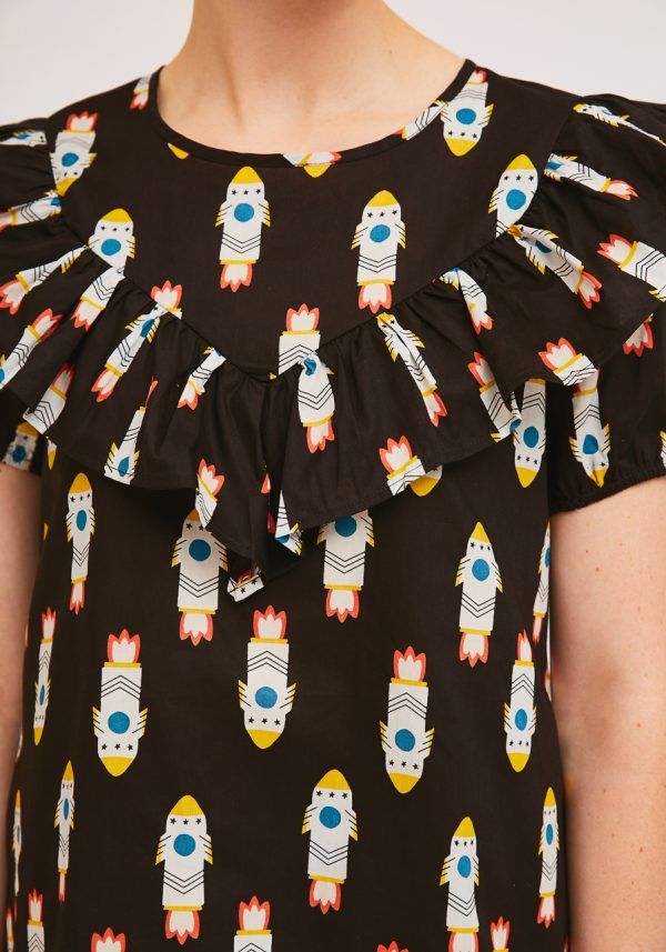 TOP ESTAMPADO NAVES ESPACIALES - Imagen 4