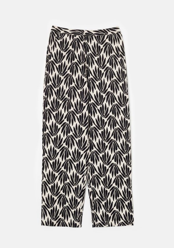PANTALON ESTAMPADO BLANCO Y NEGRO - Imagen 5