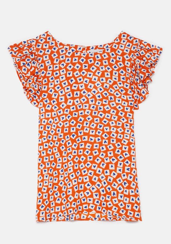 TOP ESTAMPADO CORAZONES - Imagen 5