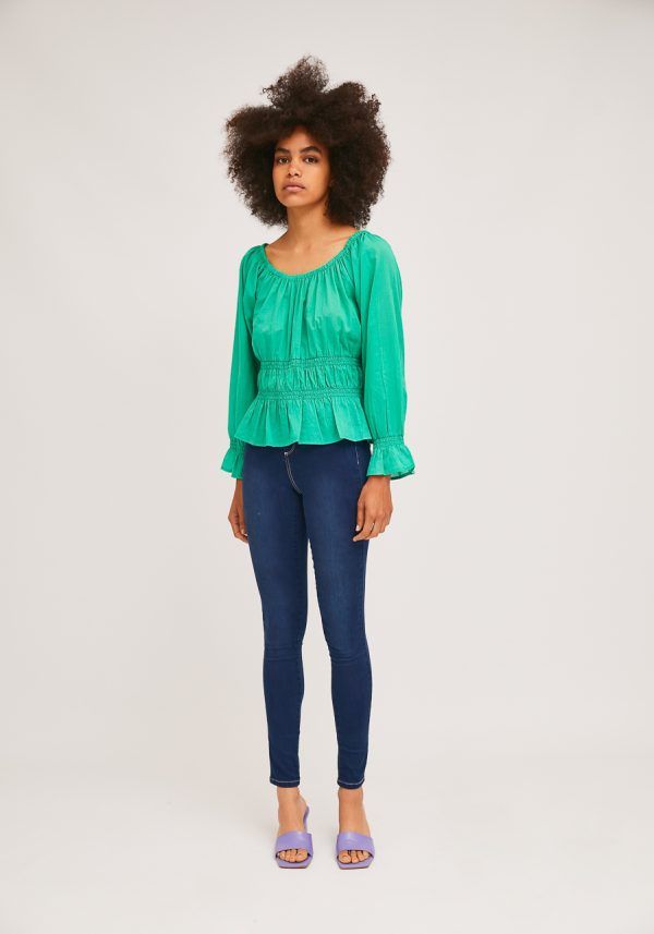 TOP GREEN FRUNCIDO - Imagen 2