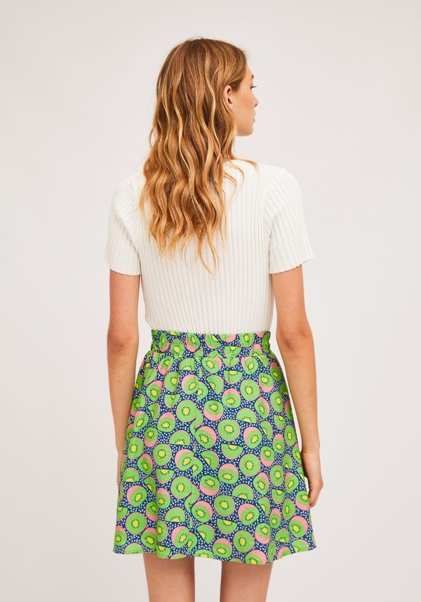 FALDA ESTAMPADO KIWIS