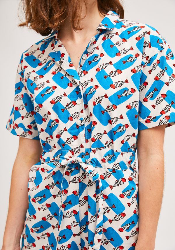MONO ESTAMPADO DE PECES - Imagen 4