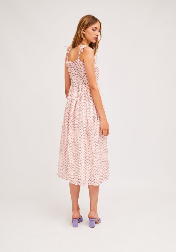 VESTIDO BLANCO DE TIRANTES - Imagen 4