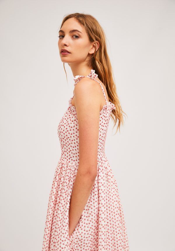 VESTIDO BLANCO DE TIRANTES - Imagen 3