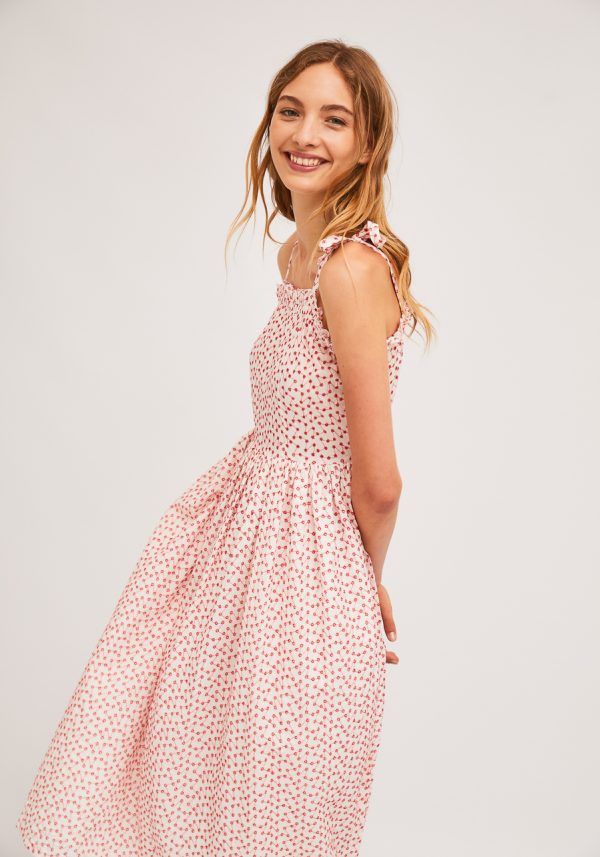 VESTIDO BLANCO DE TIRANTES - Imagen 2