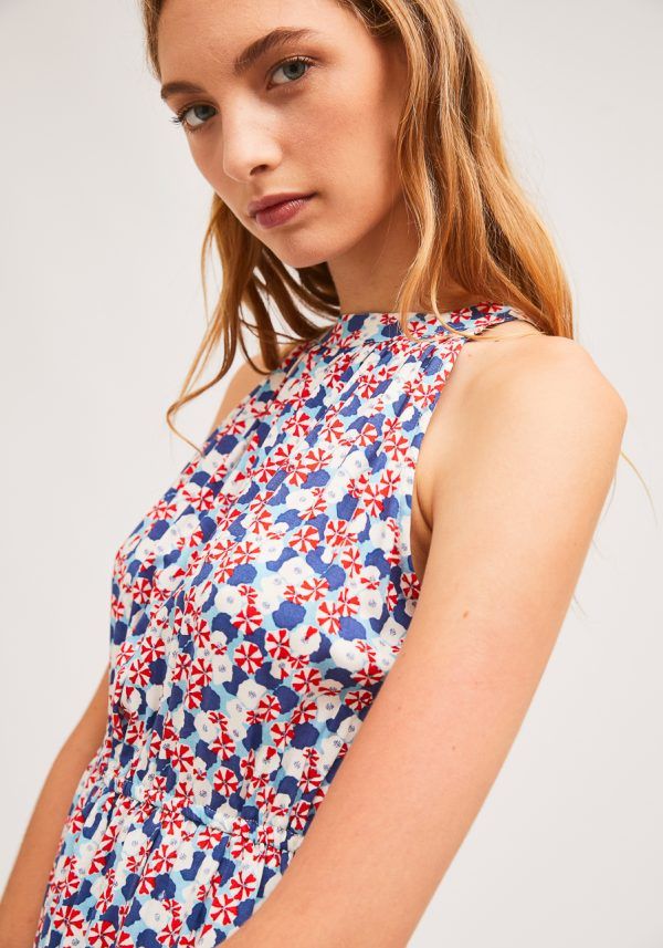 VESTIDO LARGO ESTAMPADO - Imagen 3