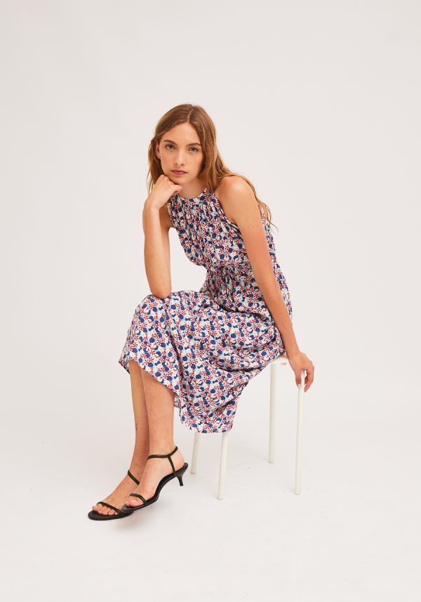 VESTIDO LARGO ESTAMPADO - Imagen 4