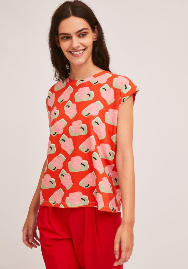 TOP ESTAMPADO DE PIMIENTOS - Imagen 3