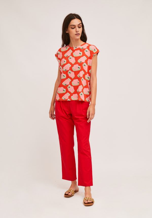 TOP ESTAMPADO DE PIMIENTOS - Imagen 5