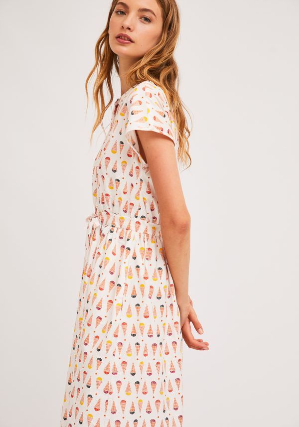 VESTIDO ESTAMPADO HELADOS - Imagen 2