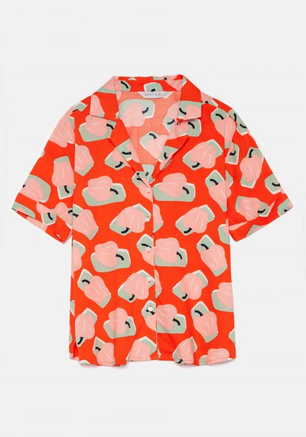 CAMISA ESTAMPADO PIMIENTOS - Imagen 2