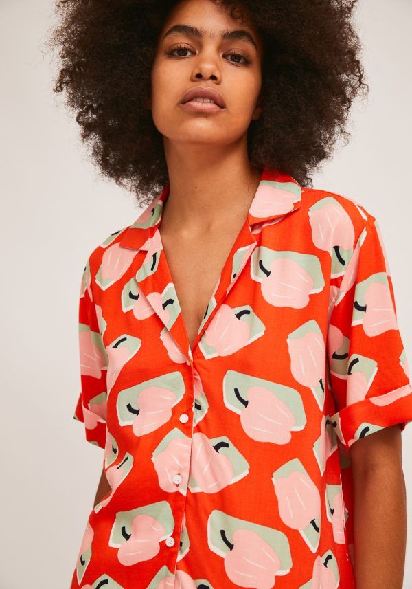 CAMISA ESTAMPADO PIMIENTOS - Imagen 5