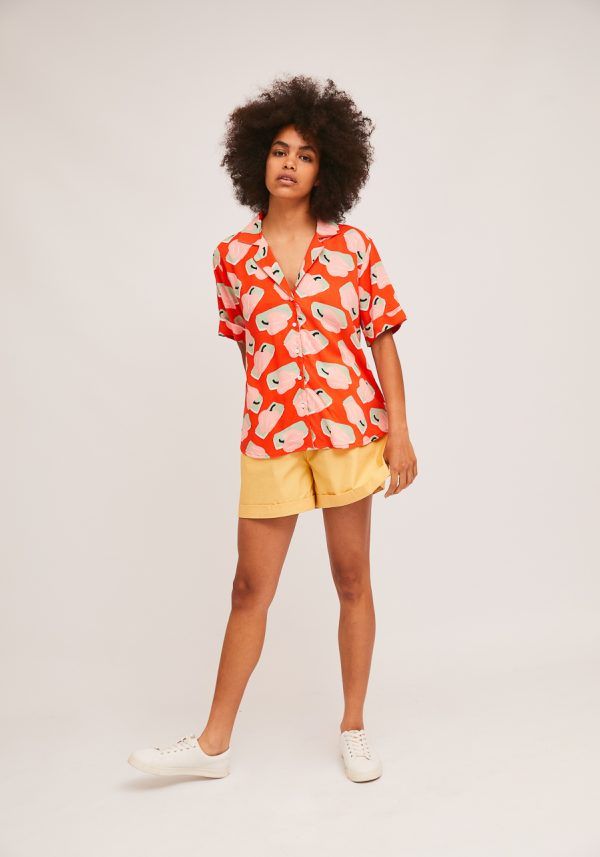 CAMISA ESTAMPADO PIMIENTOS - Imagen 3