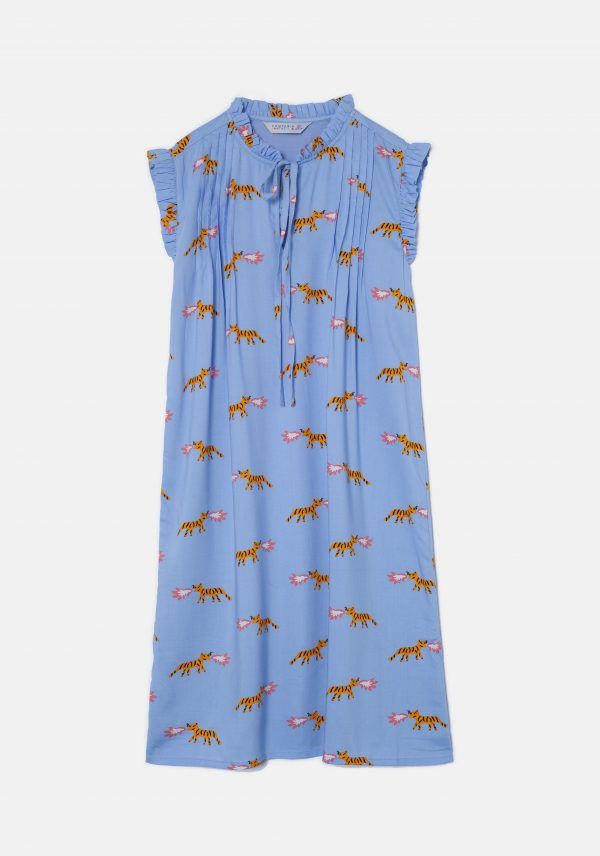 VESTIDO ESTAMPADO TIGRES - Imagen 6