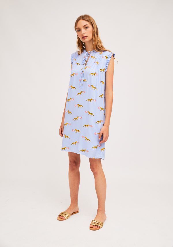 VESTIDO ESTAMPADO TIGRES - Imagen 5