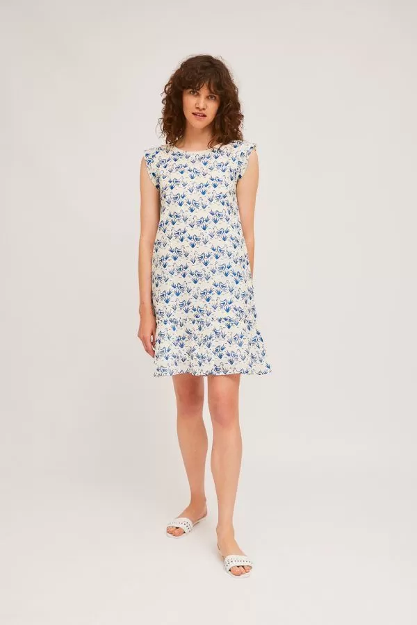 VESTIDO ESTAMPADO DE POLLITOS