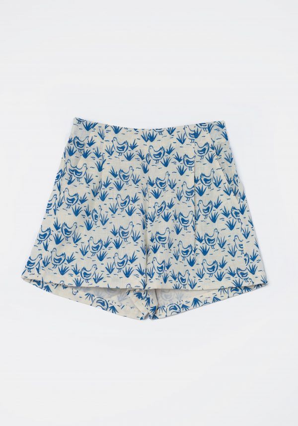 SHORT ESTAMPADO DE POLLITOS