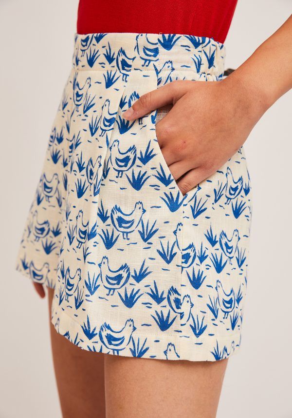 SHORT ESTAMPADO DE POLLITOS - Imagen 4