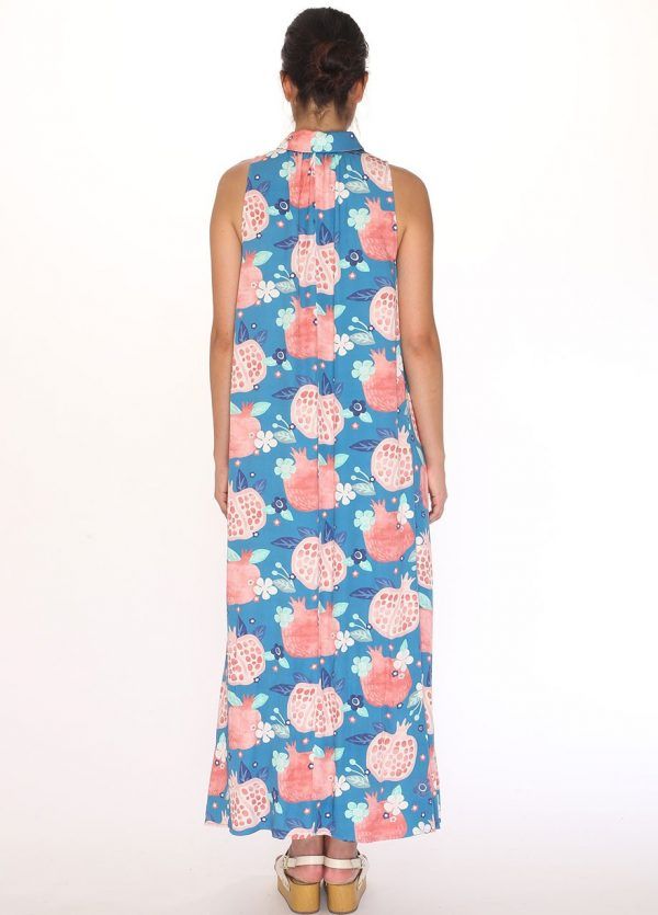 POMEGRANATE LONG DRESS - Imagen 2