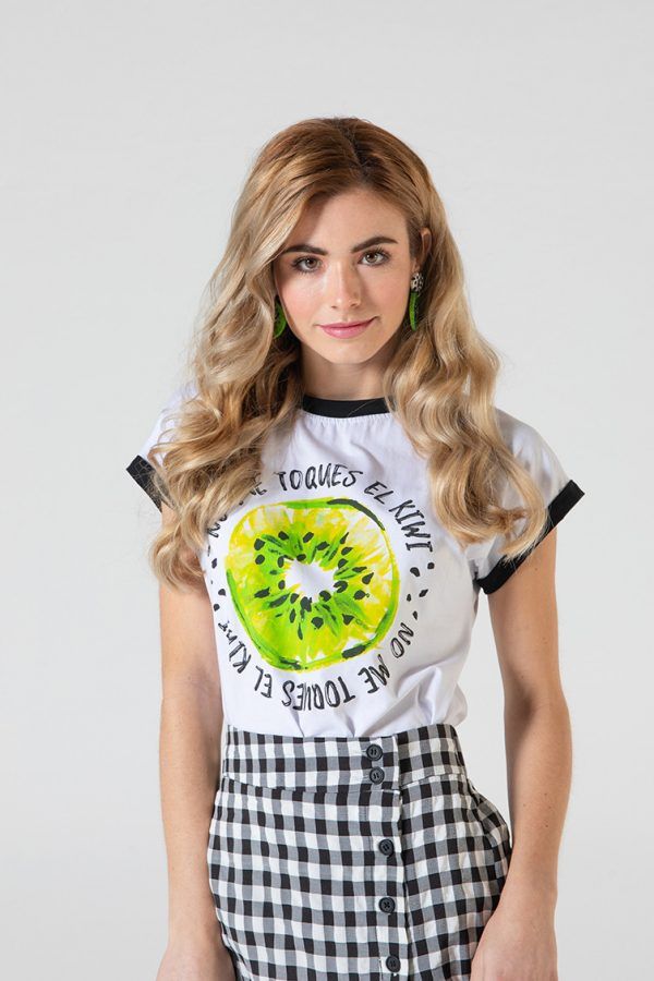 Camiseta Ribete - Kiwi