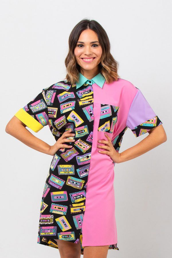 Vestido Oversize - Cassettes