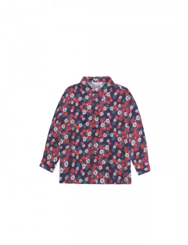 CAMISA ESTAMPADO FLORAL EN VIOLETA - Imagen 6