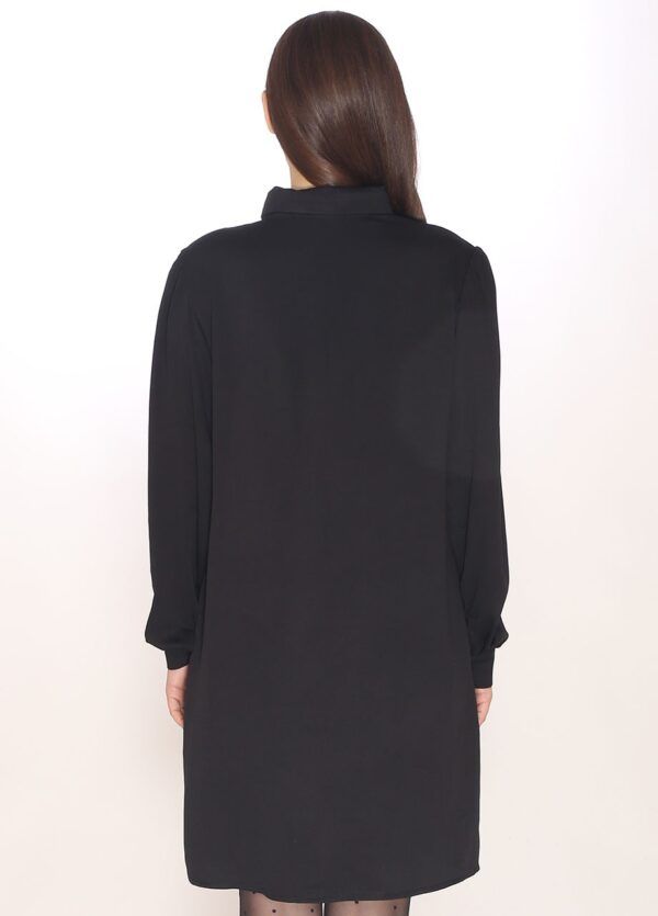 CLEAN SHIRT DRESS BLACK - Imagen 4