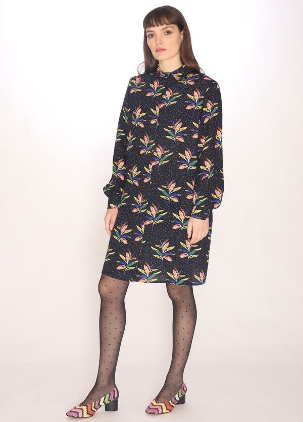 DOTS & PETALS SHORT DRESS - Imagen 2