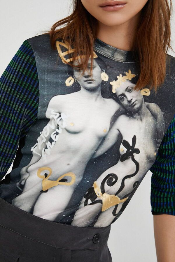 Camiseta slim arty - Imagen 2