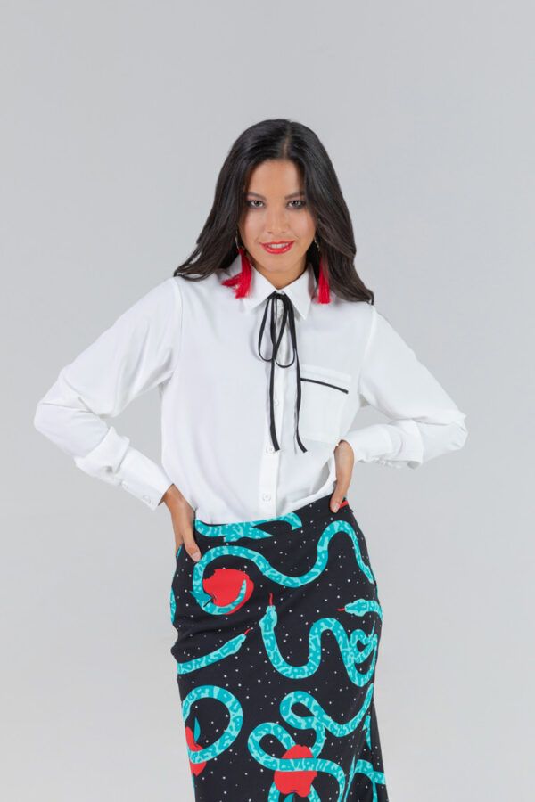 Camisa Lazada B&W - La Tentación De Eva