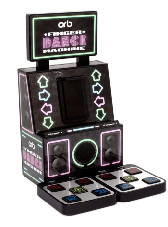 Retro Finger Dance Machine. Maquinita de juego Vintage. Compatible con Apple y Android. 