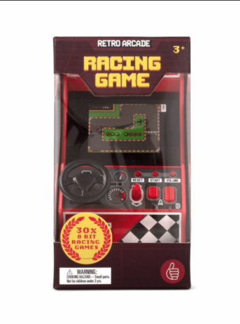 Retro Racing Mini Arcade Machine. Divertida maquina con juegos de carreras de coches. Maquinas Arcade.