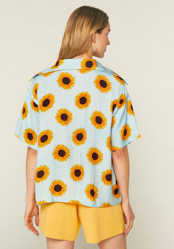 camisa girasoles