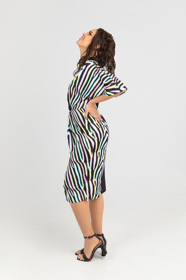 Vestido Drapeado Midi - Salvaje Me Gustas Más - Imagen 4