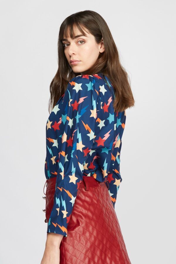 COLOR STAR BLOUSE