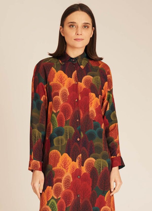 FOREST MIDI DRESS - Imagen 3