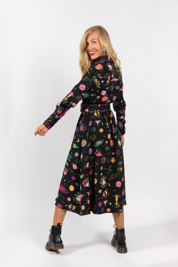 Vestido Cowboy Cinturón - De Otro Planeta - Imagen 4