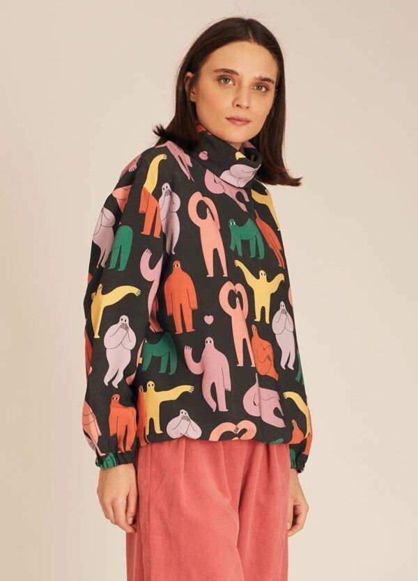 YETIS BLOUSE BLACK - Imagen 2