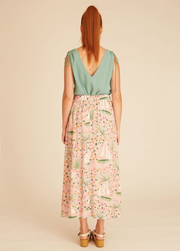 PINK BOATS SKIRT - Imagen 2