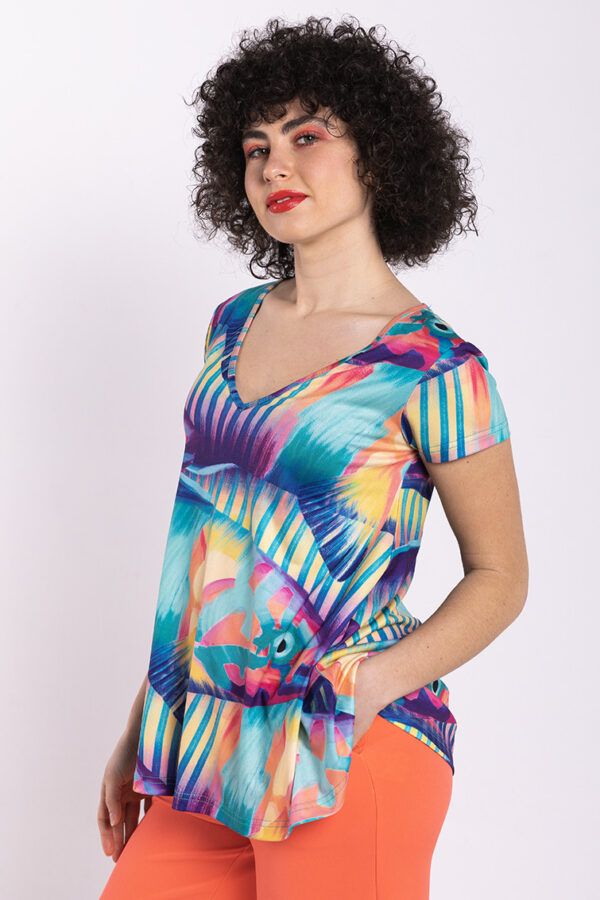 Blusa All Over M/C - Chao Pescao