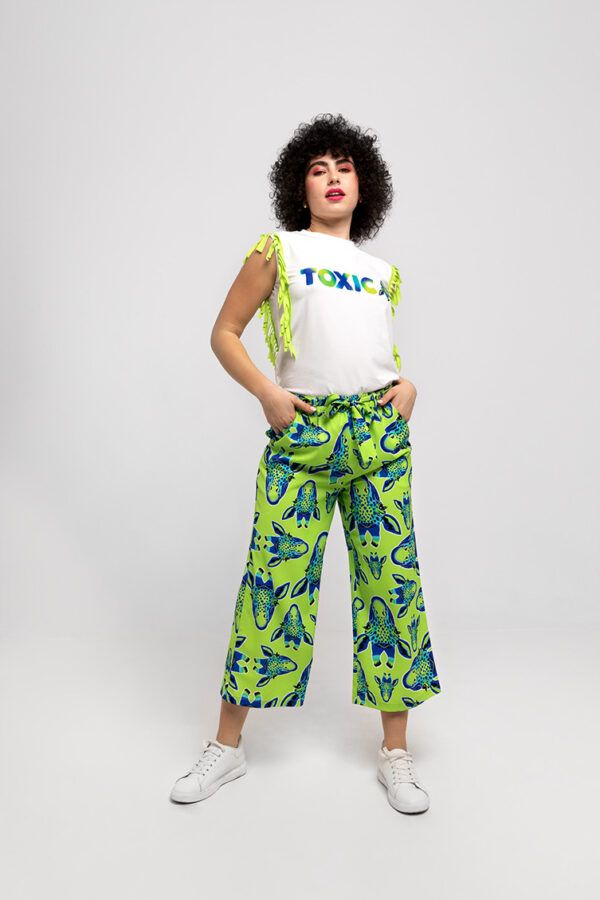 Camiseta Con Flecos - Toxic
