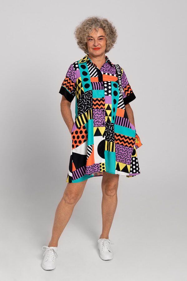 Vestido Camisero - Memphis Time