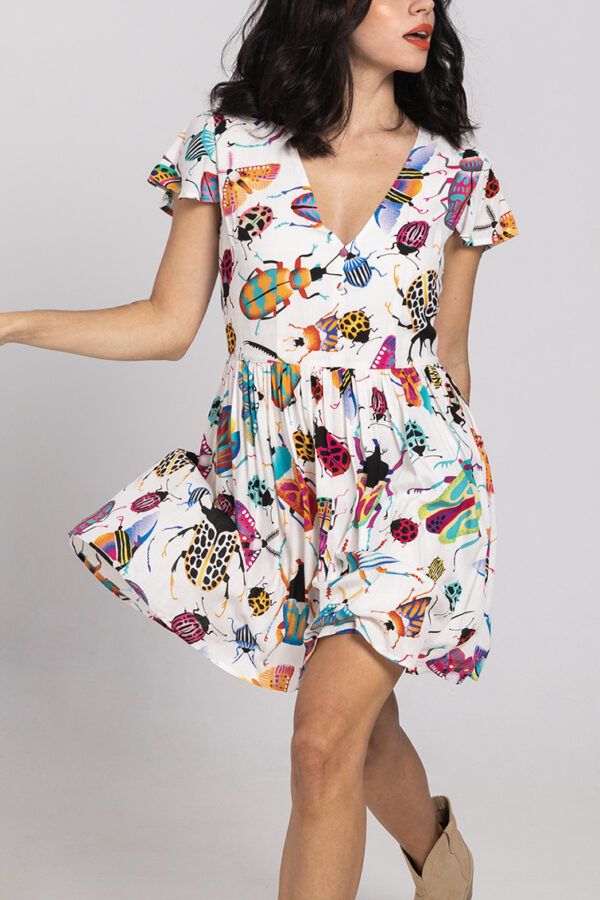 Vestido M/Corta - Contigo SI, BICHO - Imagen 3
