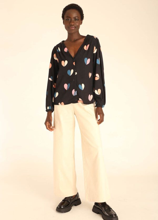HEARTS BLOUSE - Imagen 2