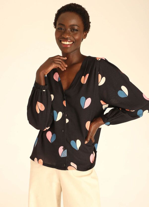 HEARTS BLOUSE