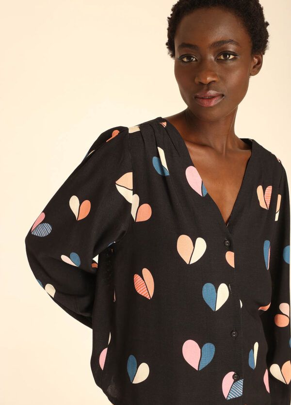 HEARTS BLOUSE - Imagen 3