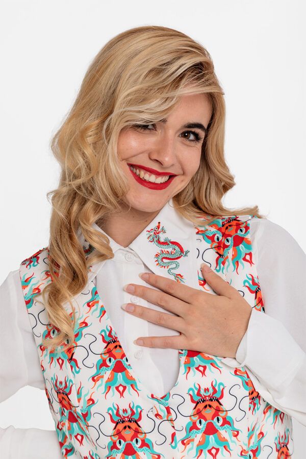 Camisa Sencilla Maxicuello - Tú Principe, Yo Dragona - Imagen 3